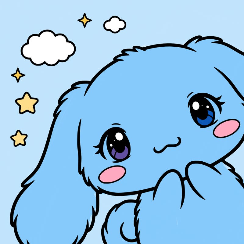 anime cinnamoroll cute fluffy