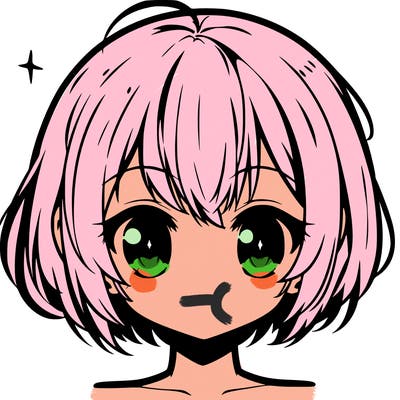 anime short hair
