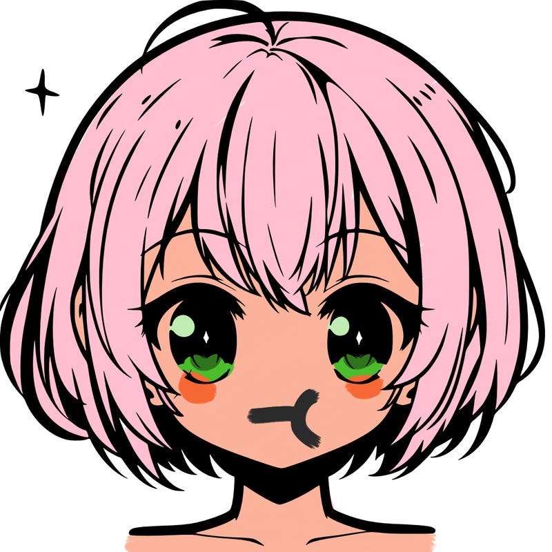 anime short hair
