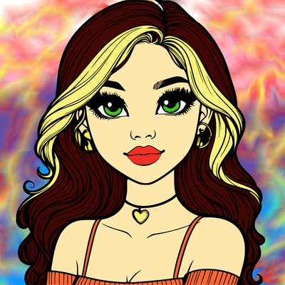 realistic pretty girl