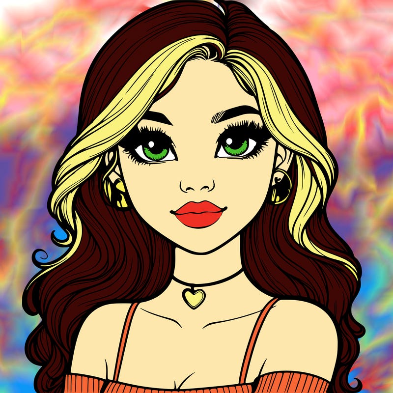 realistic pretty girl