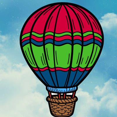 hot air balloon