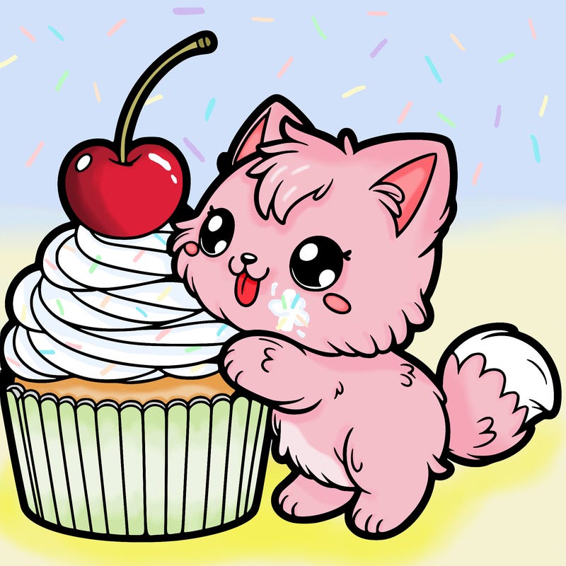 cupcake cat