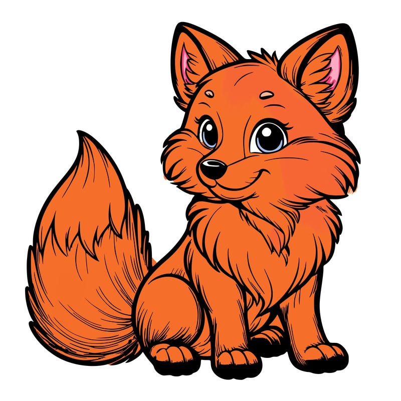 realistic fox