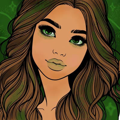 beautiful realistic girl