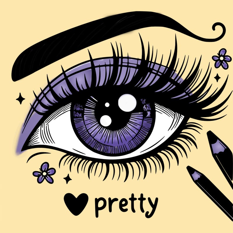 pretty eye