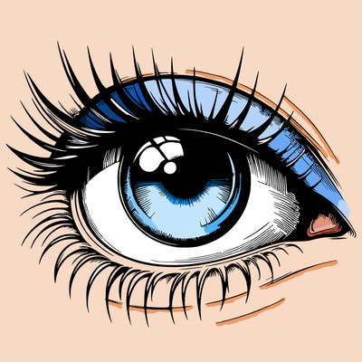 realistic eye
