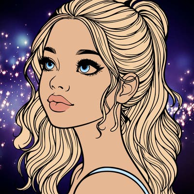 beautiful realistic girl