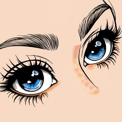realistic eyes