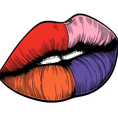 realistic lips