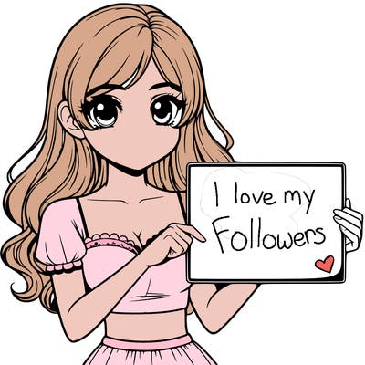 realistic pretty girl holding blank sign