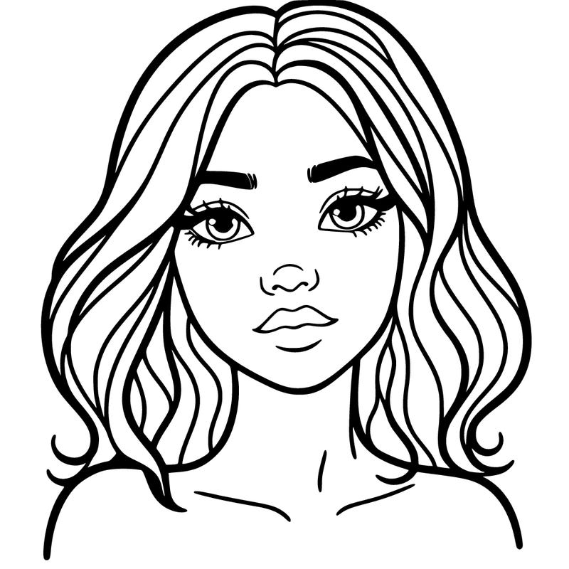 a woman with freckles