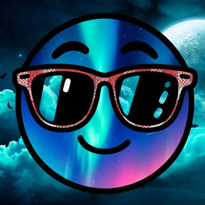 emoji with sunglasses