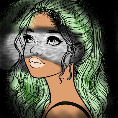 beautiful realistic girl