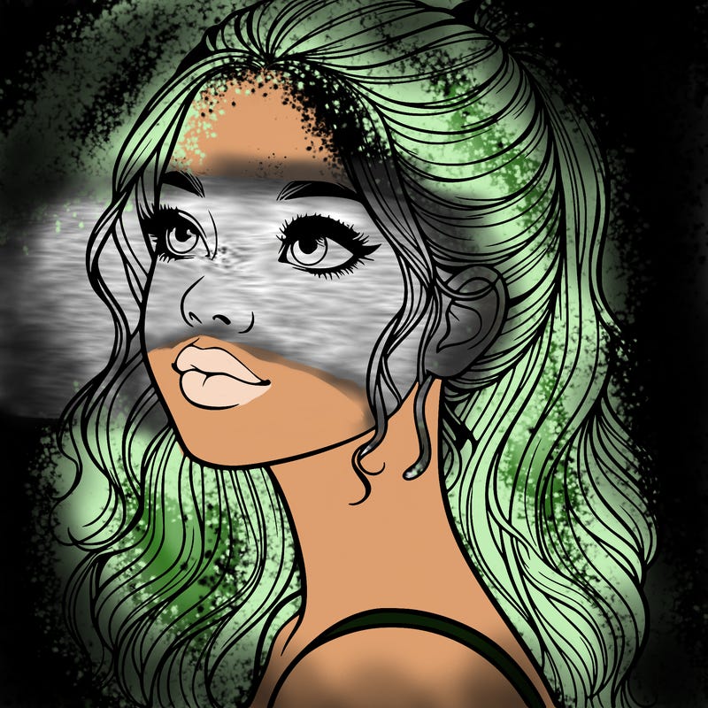 beautiful realistic girl