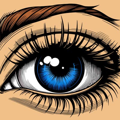 realistic eye