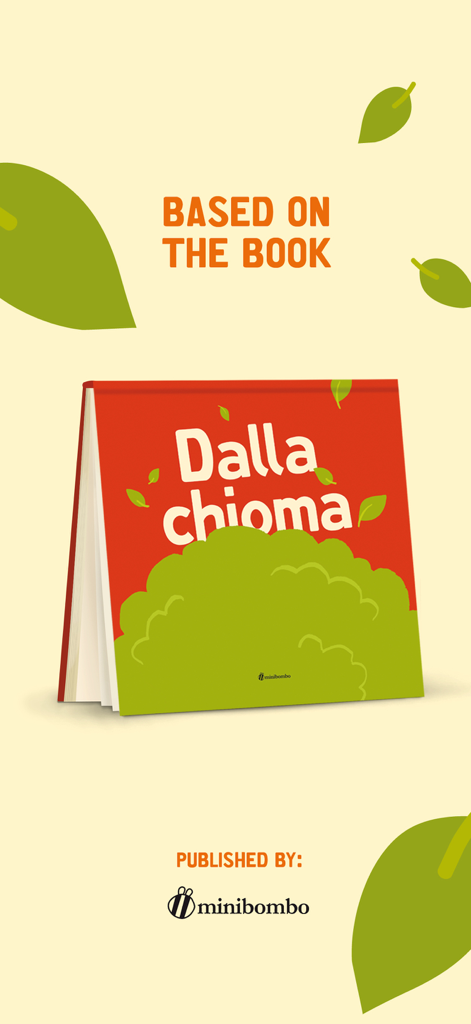 Shake the Tree! - Libro de Minibombo 'Dalla chioma' que inspiró la aplicación Shake the Tree