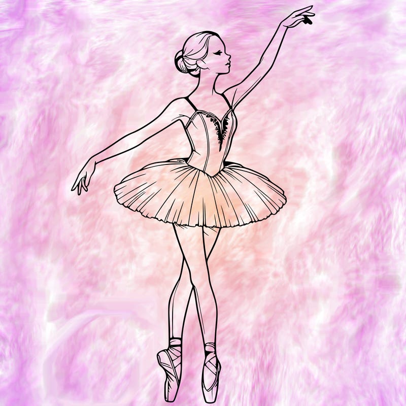 realistic ballerina