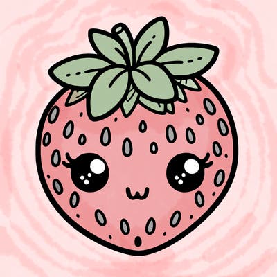 cute strawberry
