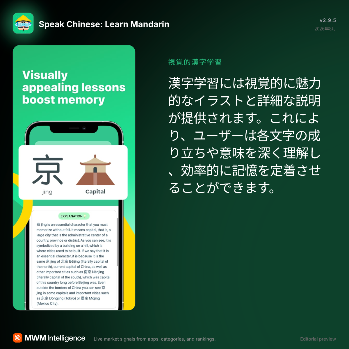 Speak Chinese: 中国語学習 - HSK - 教育アプリ | MWM