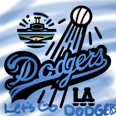 dodgers logo la