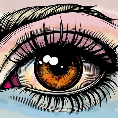 realistic eye
