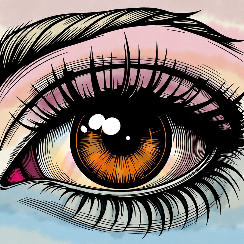 realistic eye