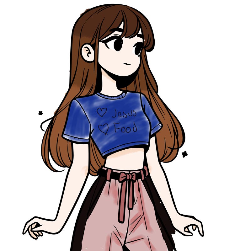 girl in a cute crop top