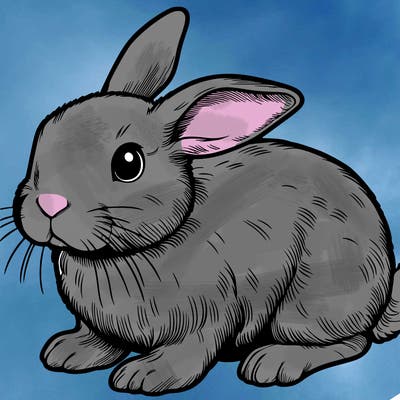 realistic bunny