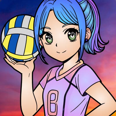 volleyball girl