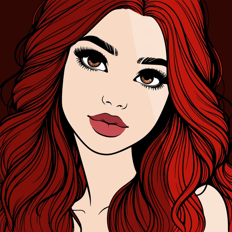 beautiful realistic girl