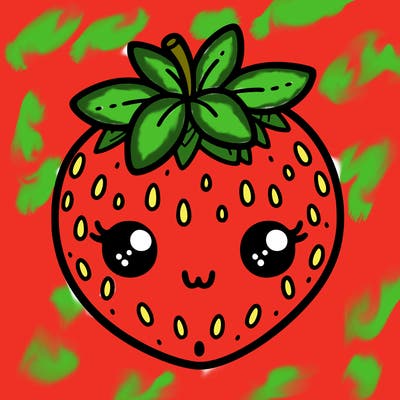 cute strawberry