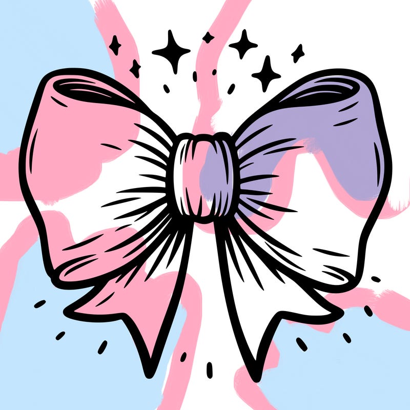 one giant bow