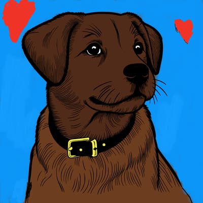 dog realistic