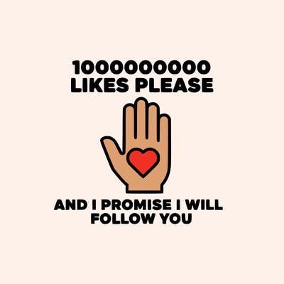 100000000000 likes please and i promise i will follow you