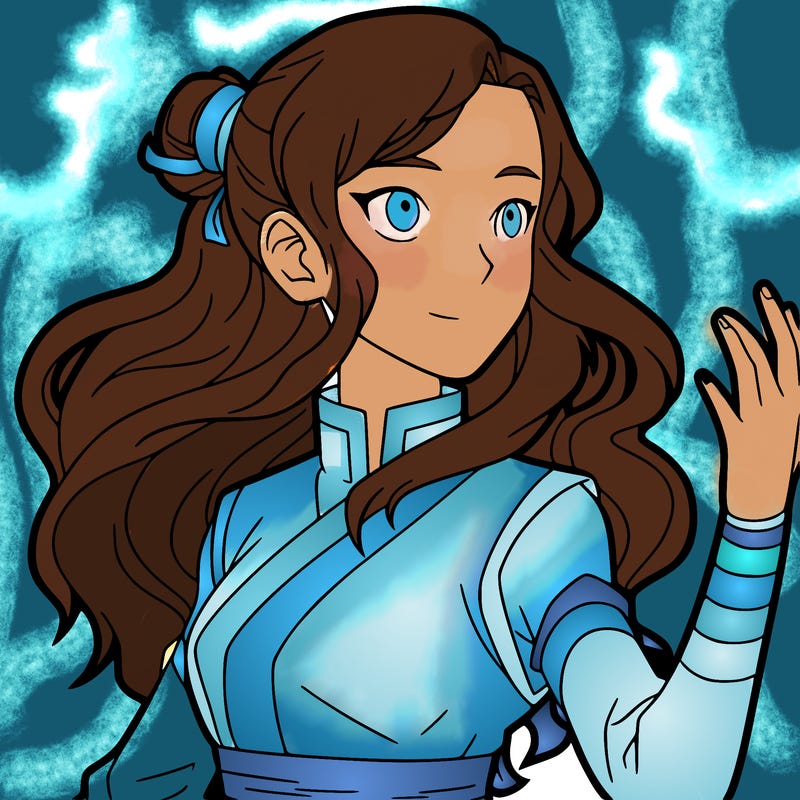 katara from avatar the last air bender