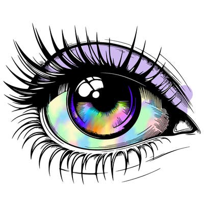 realistic eye