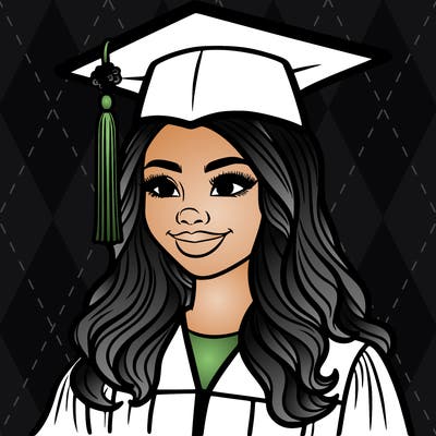 latina woman who is graduated