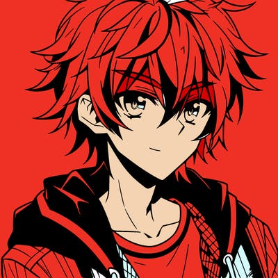 cool anime boy