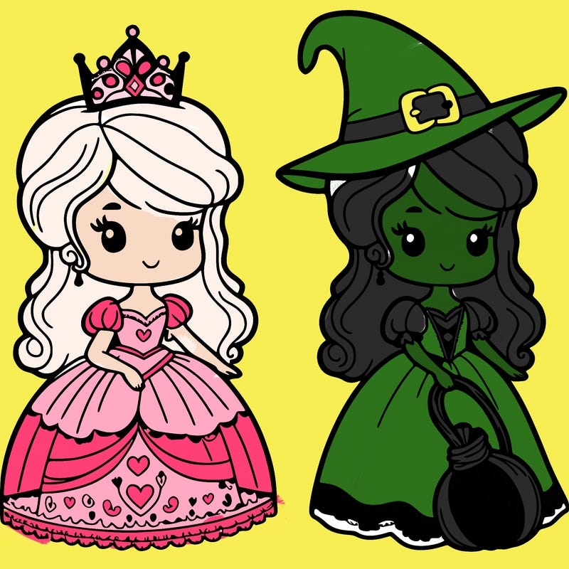 princess as a witch