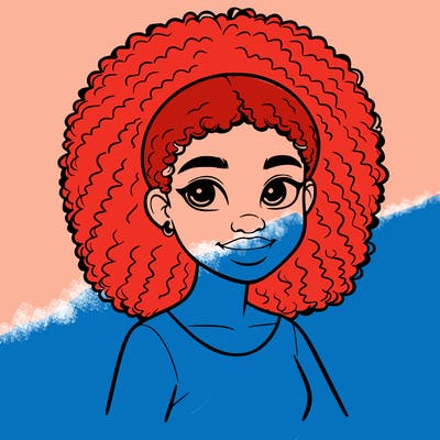 realistic black girl