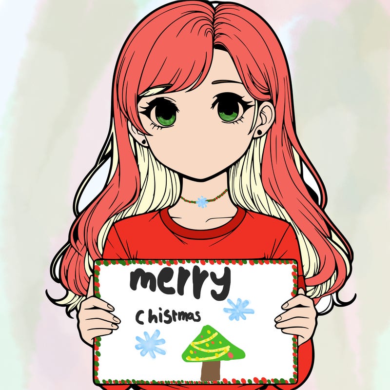 realistic girl holding a sign