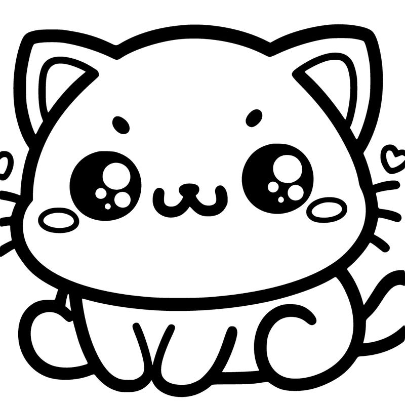 cute cat easy