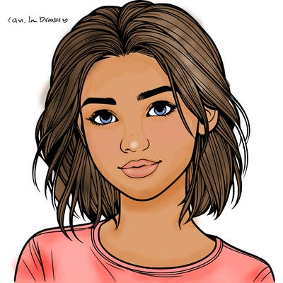 réalist teenage girl