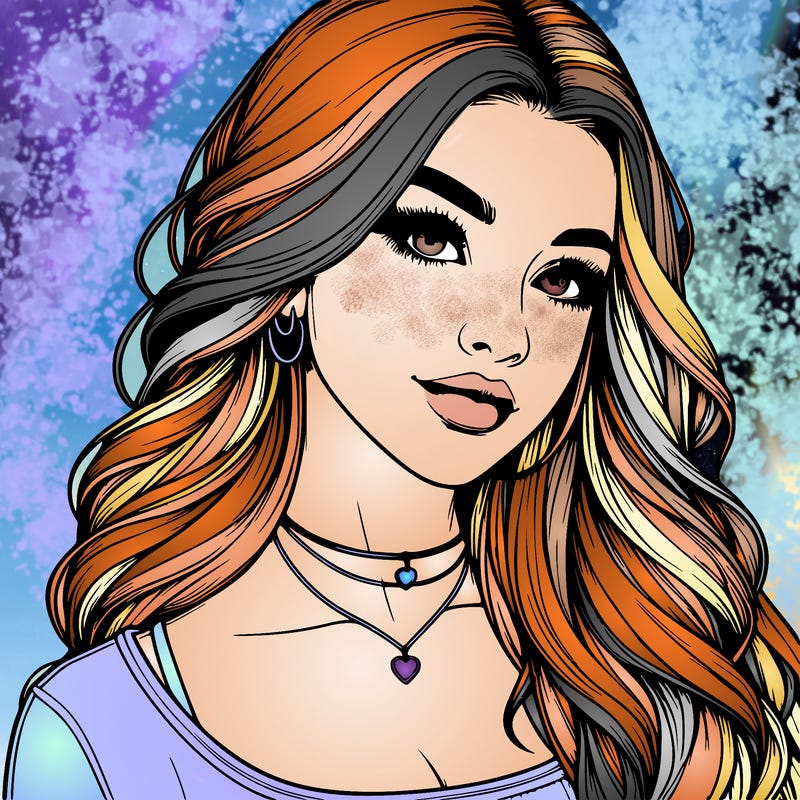 detailed realistic girl