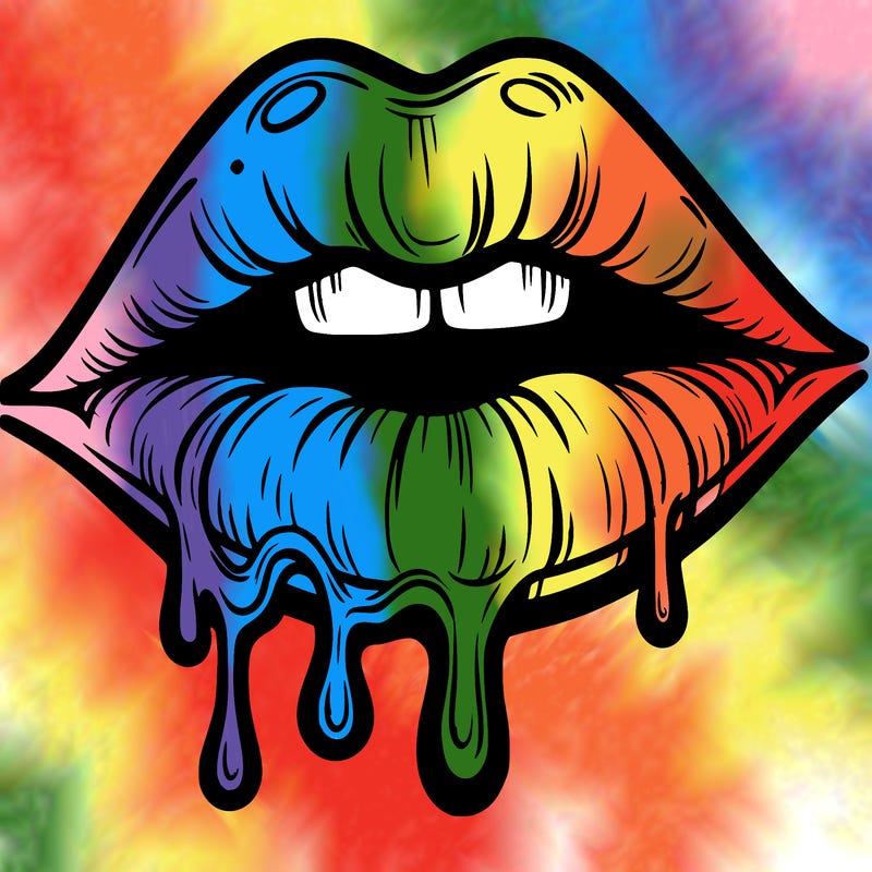 lips that look realistic and drip