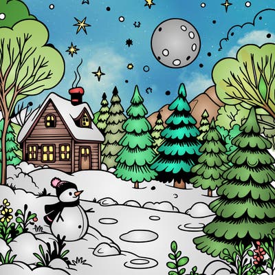winter landscape