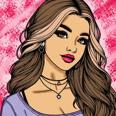 detailed realistic girl