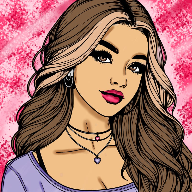 detailed realistic girl