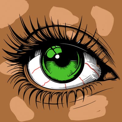 realistic eye